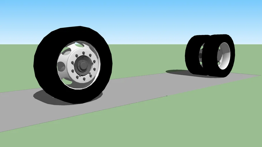 Rines de bus - Bus Wheels | 3D Warehouse