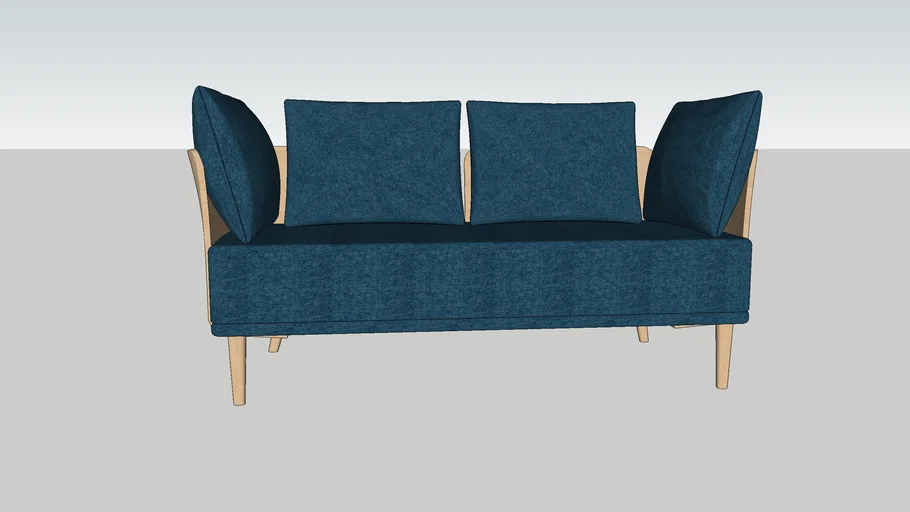 Bendi BANGKOK_KURVE-B-SOFA-2_AF0012-B | 3D Warehouse