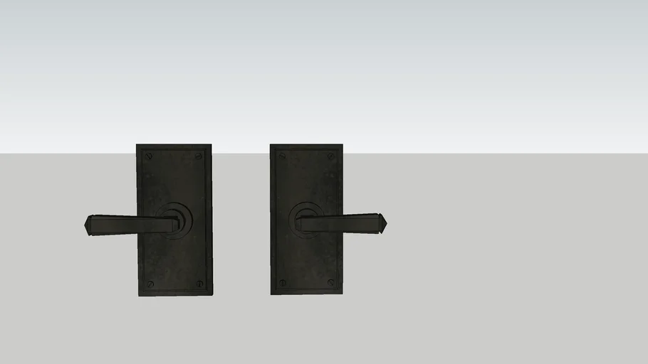 Door Handles 3D Warehouse