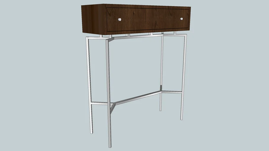 Small Entry Console | 3D Warehouse