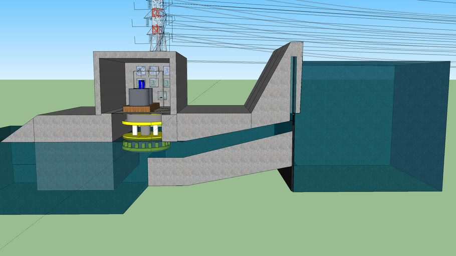 Hydroelectric Dam 3D Warehouse