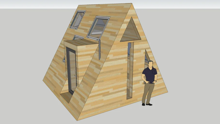 triangle-house-3d-warehouse