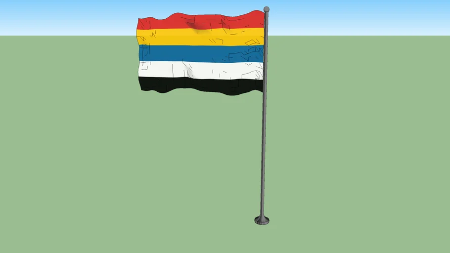 Flag of China (19121928) 3D Warehouse