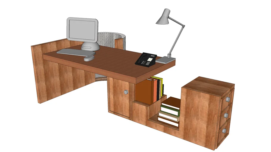 Desk_FB01 | 3D Warehouse