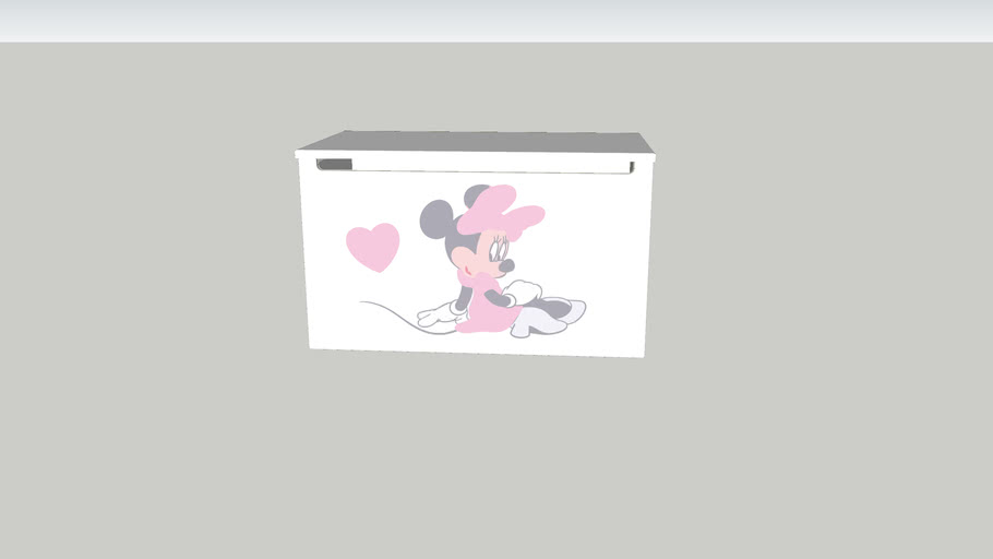 Chest MINNIE MOUSE 3D Warehouse