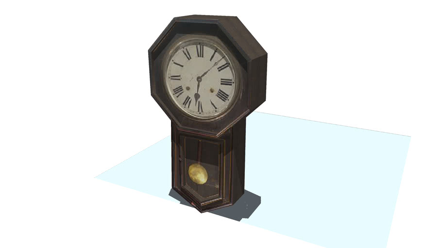 Wall Clock 3D Warehouse