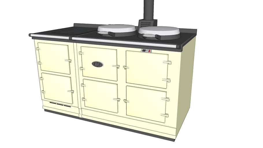 Aga Cooker 3D Warehouse