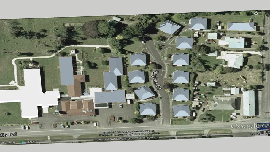 Pahiatua cnr Halls Arthur 3D Warehouse