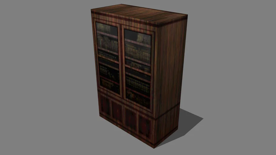 Resident Evil 1 Bookcase 3D Warehouse