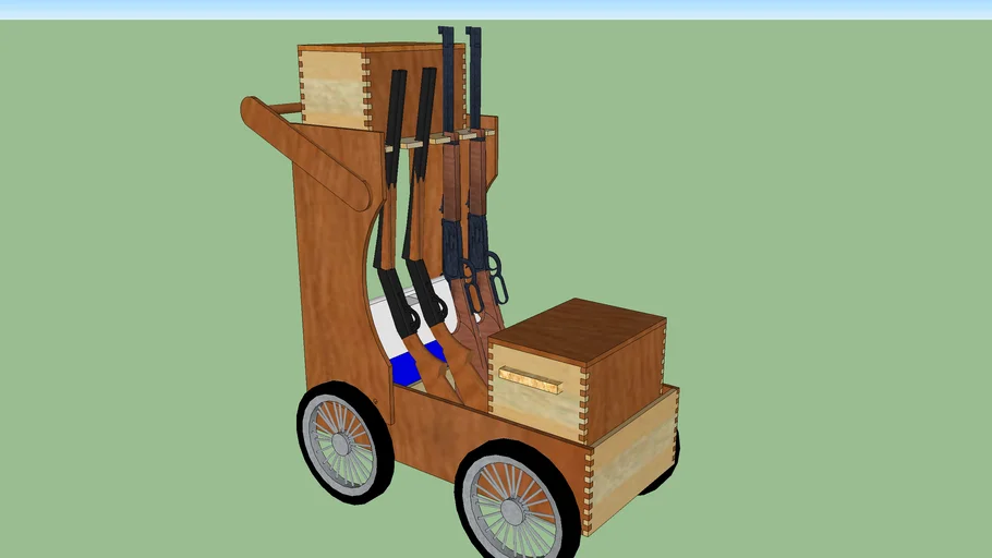 cowboy action shooting cart