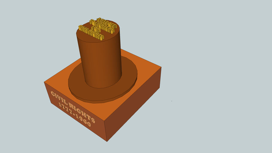 Civil Rights Monument | 3D Warehouse