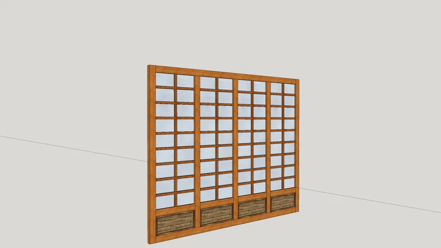 japanese-door-style-3d-warehouse