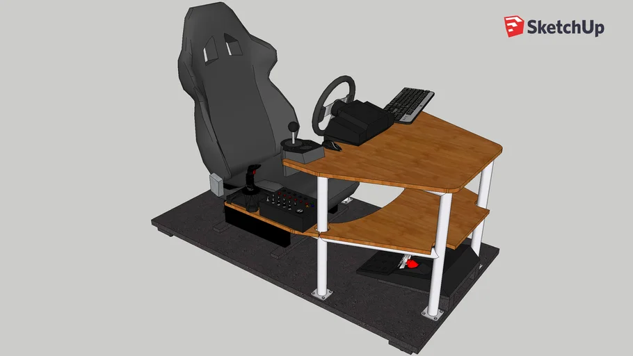 Simulator cockpit | 3D Warehouse
