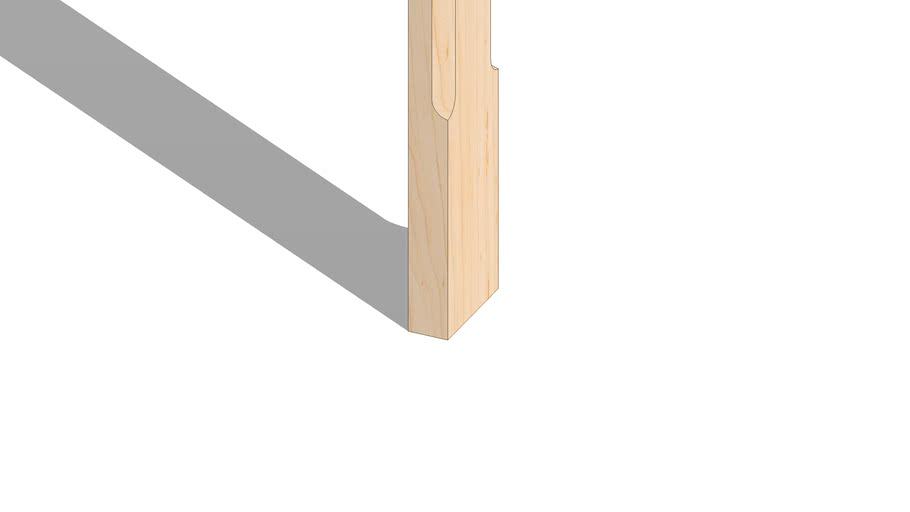 01248411-2 Chamfer Metro Center Column - 84' ( .875' x 2.375' x 84 ...