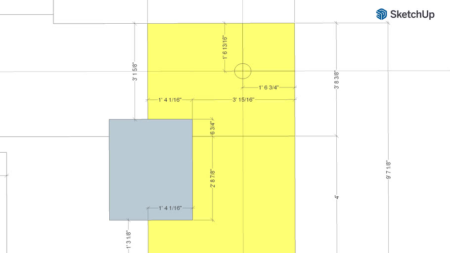 Ceiling Drywall Layout And Measurements 3d Warehouse 6388