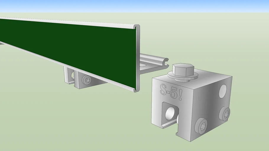 S-5 ColorGard- S5U Clamp | 3D Warehouse