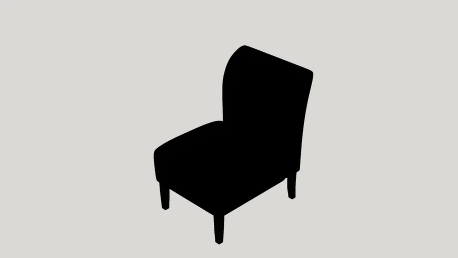 Reedsport Contemporary Slipper Chair
