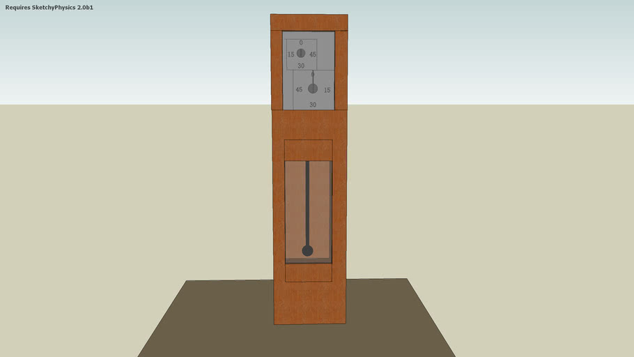 Clock with sketchy physics