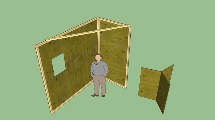 Innexpensive Paintball/Airsoft Barriers 3D Warehouse