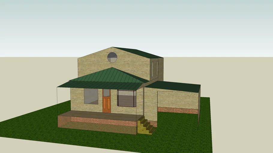 Ranch home build late 2007 | 3D Warehouse