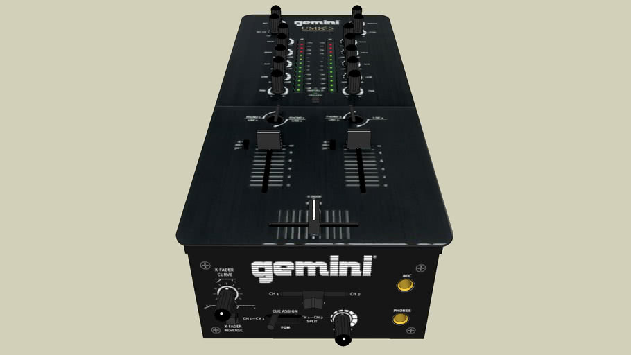 mixer Gemini UMX5 3D Warehouse