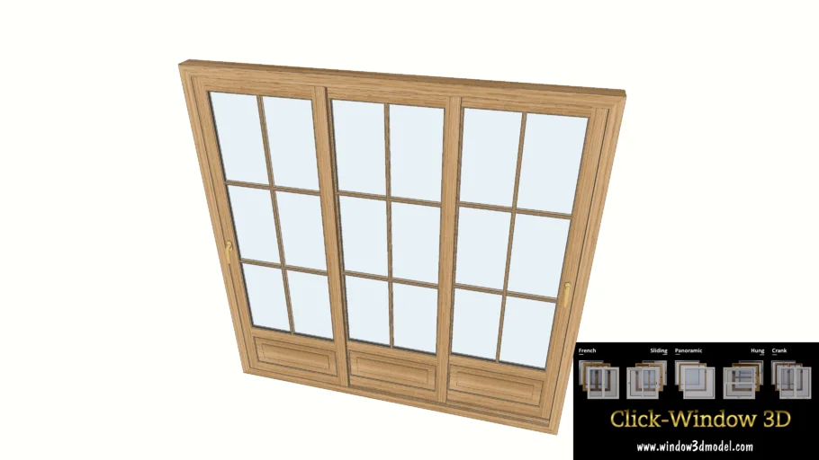 French Door Wood