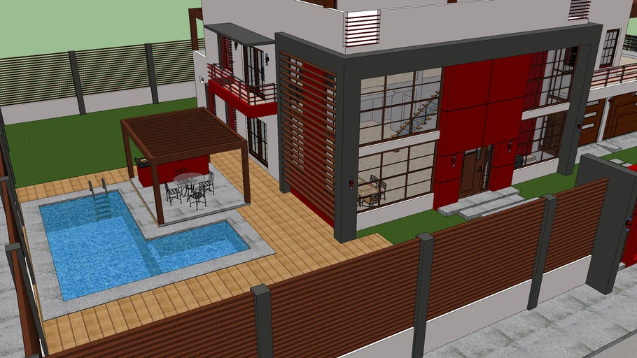 modern house 2 | 3D Warehouse