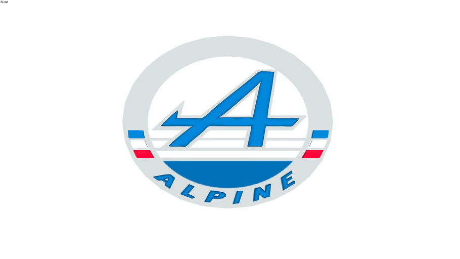 logo Alpine | 3D Warehouse