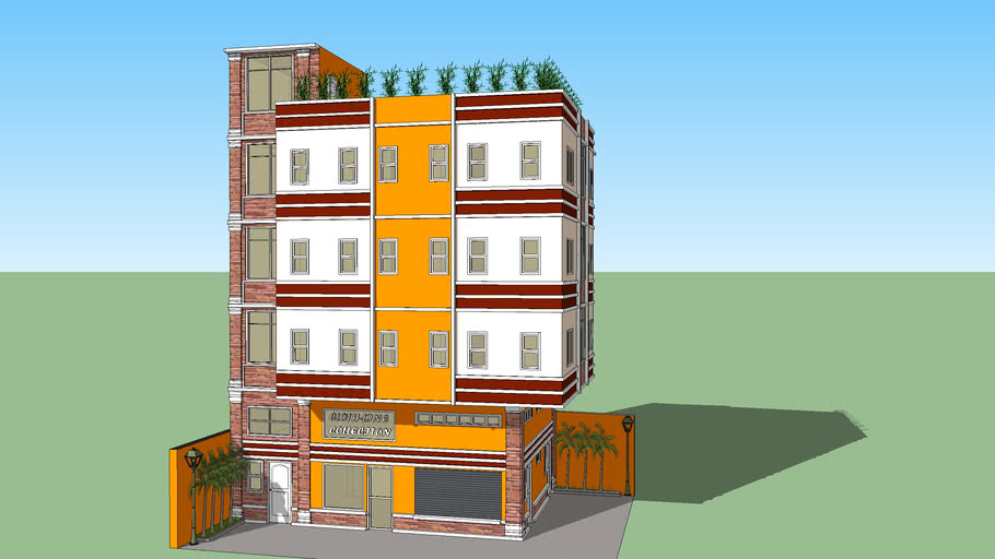 4-storey with RD and mezzanine