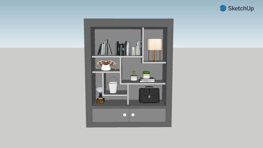Bookshelf 3D Warehouse