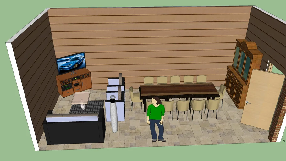 sala comedor en Moral | 3D Warehouse