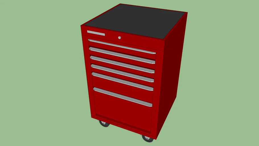 BC-061 - Tool Storage Cart / 6 Drawers