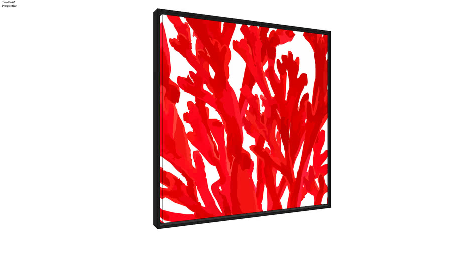Quadro Algas Vermelhas