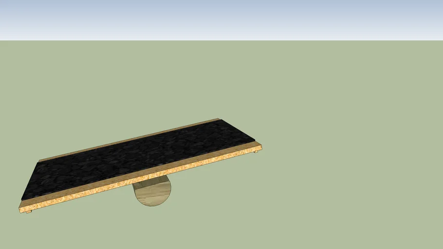 Horse Agility obstacles Teeter totter 3D Warehouse