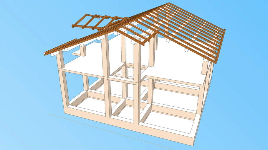 Roof wood | 3D Warehouse