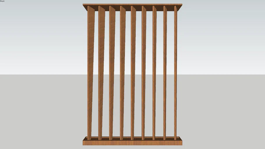 Divisória de ambiente Brise | 3D Warehouse