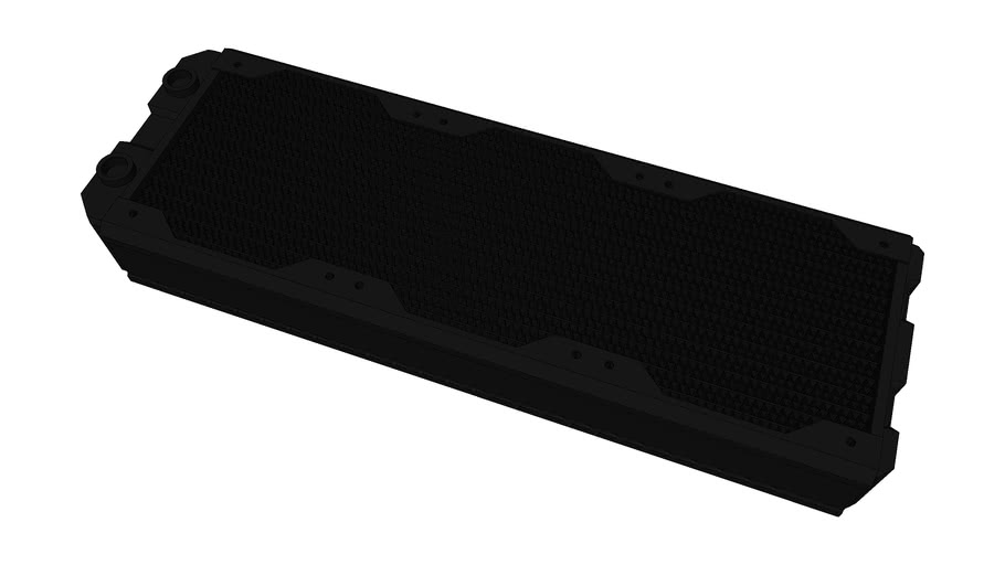 Hardware Labs Black Ice Nemesis 360 GTX Radiator 3D Warehouse