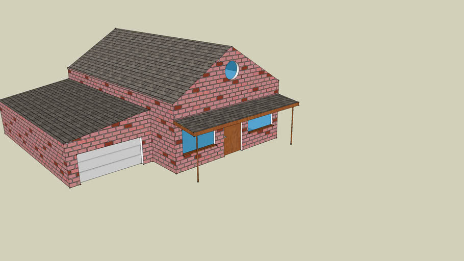 House with Carport | 3D Warehouse