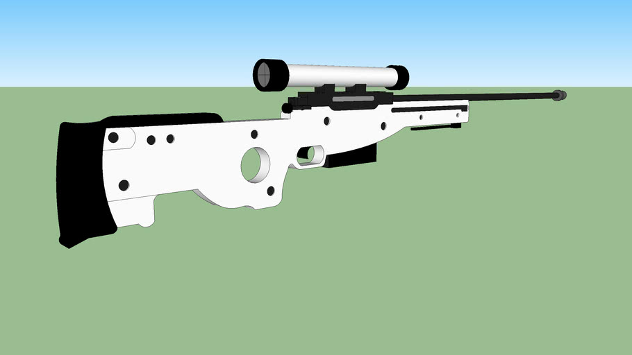 Белый авп. L96a1 AWM. L96a1 снайперская винтовка чертеж. АВП И АВМ. AWP И AWM.