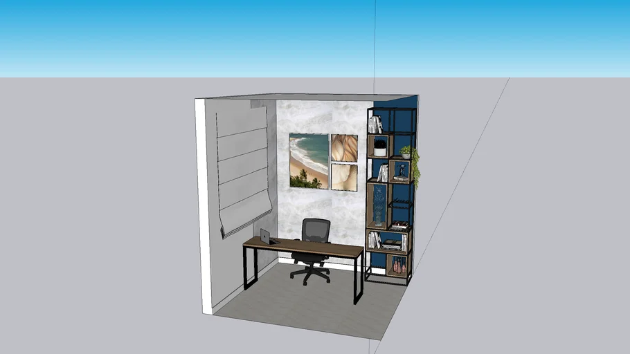 ESCRITÓRIO HOME OFFICE | 3D Warehouse