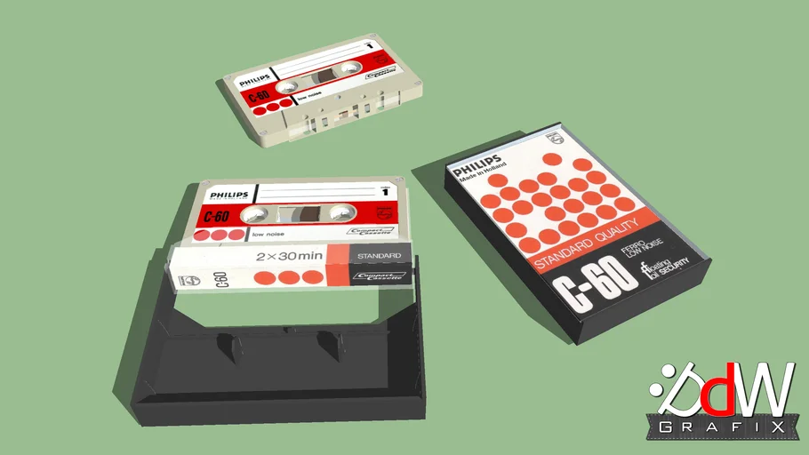 Cassette audio Philips c-60 vintage • EUR 15,00 - FR