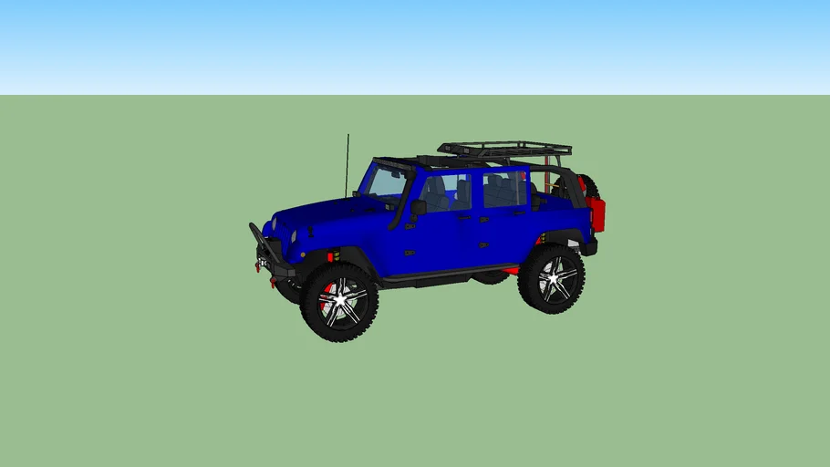 Jeep Wrangler Unlimited Rubicon Off Road | 3D Warehouse