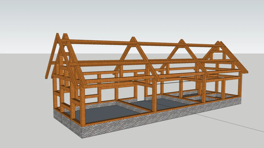 3 bay Frame | 3D Warehouse