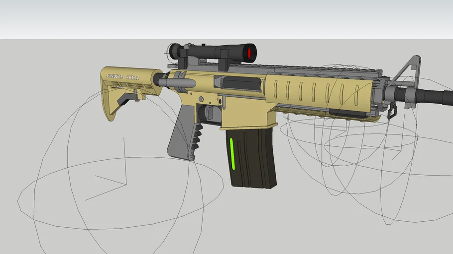 ASSAULT RIFILE AK66 | 3D Warehouse