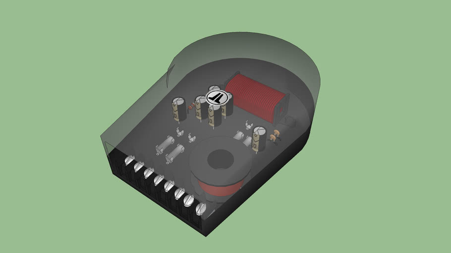 jl audio crossover 3D Warehouse