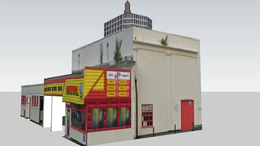 national tires auto care center 3D Warehouse