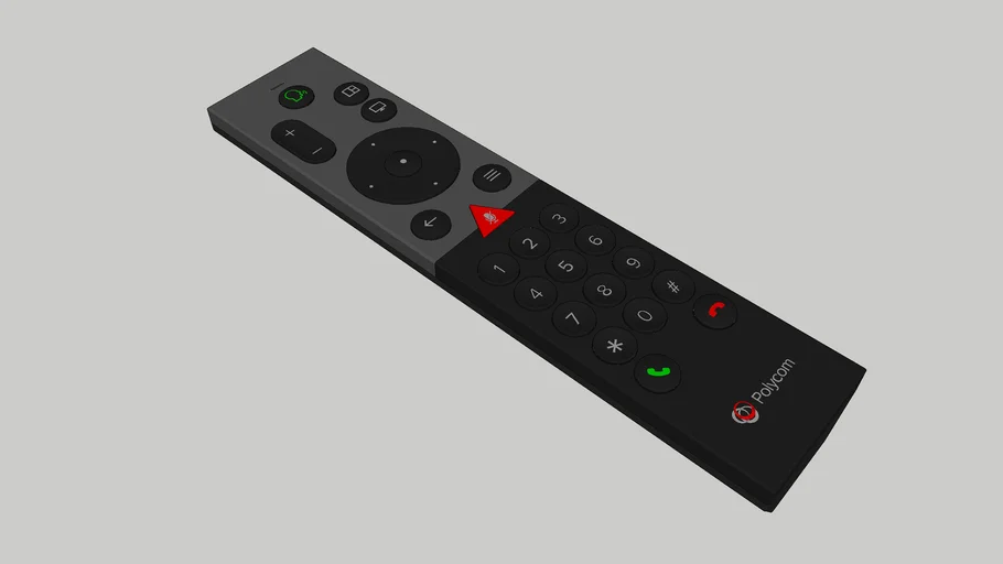 Polycom IR remote | 3D Warehouse