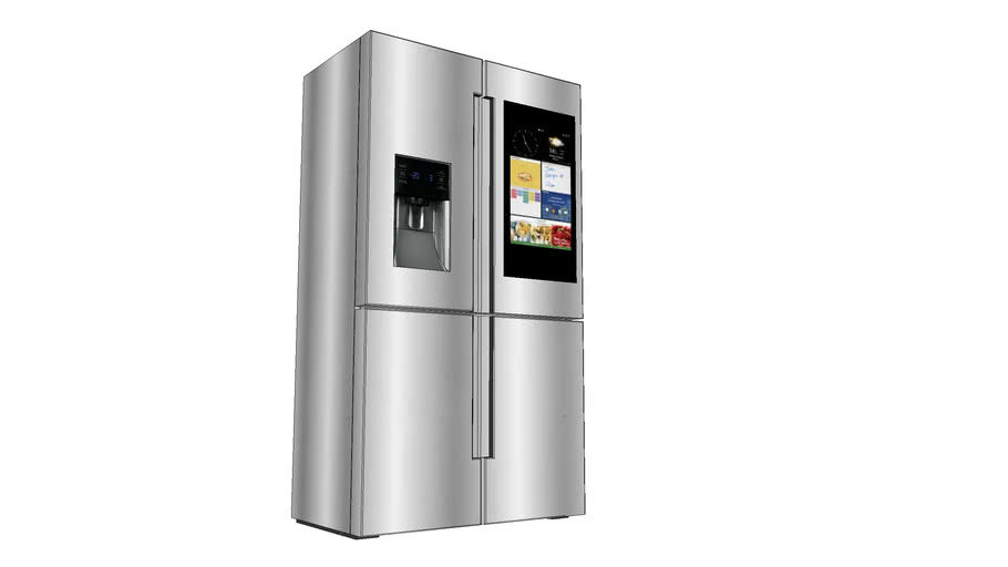Samsung Smart Fridge 3D Warehouse