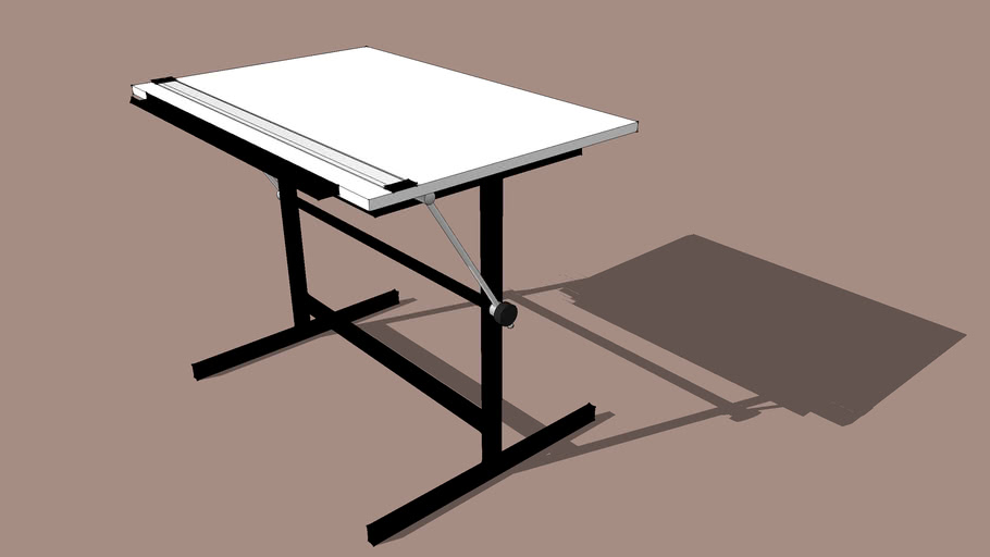 drafting+table.skp drafting+table 3D Warehouse