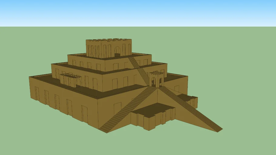 Cada ziggurat | 3D Warehouse